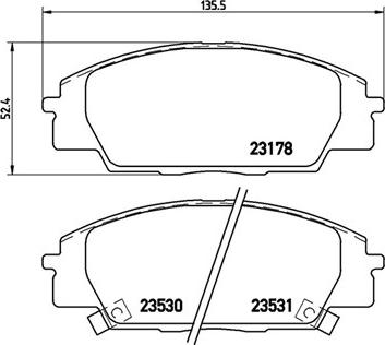 Magneti Marelli 363700428032 - Гальмівні колодки, дискові гальма autocars.com.ua