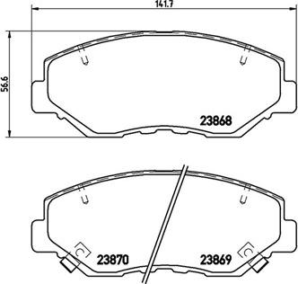 Magneti Marelli 363700428035 - Гальмівні колодки, дискові гальма autocars.com.ua