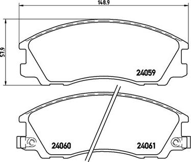 Magneti Marelli 363700430017 - Гальмівні колодки, дискові гальма autocars.com.ua