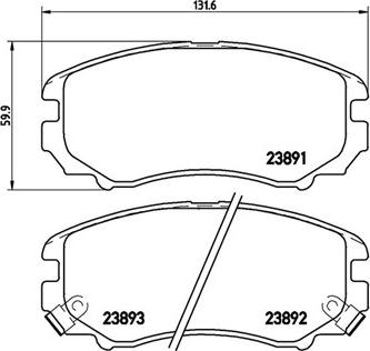 Magneti Marelli 363700430018 - Гальмівні колодки, дискові гальма autocars.com.ua