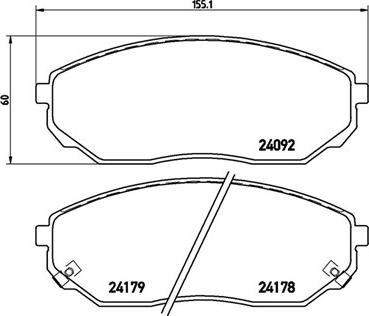 Magneti Marelli 363700430019 - Гальмівні колодки, дискові гальма autocars.com.ua