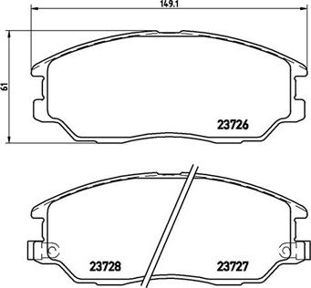 Magneti Marelli 363700430028 - Тормозные колодки, дисковые, комплект avtokuzovplus.com.ua