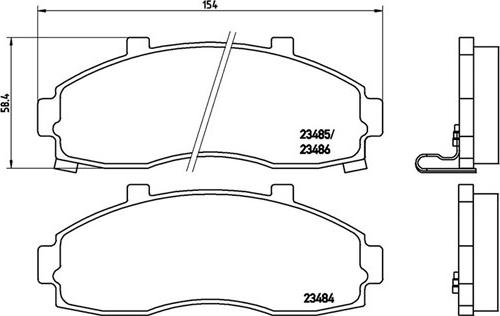 Magneti Marelli 363700430044 - Гальмівні колодки, дискові гальма autocars.com.ua