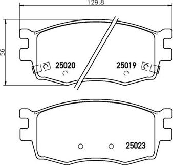 Magneti Marelli 363700430069 - Тормозные колодки, дисковые, комплект avtokuzovplus.com.ua