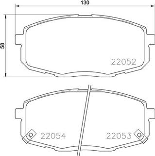 Magneti Marelli 363700430077 - Гальмівні колодки, дискові гальма autocars.com.ua