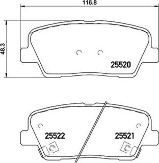 Magneti Marelli 363700430081 - Гальмівні колодки, дискові гальма autocars.com.ua