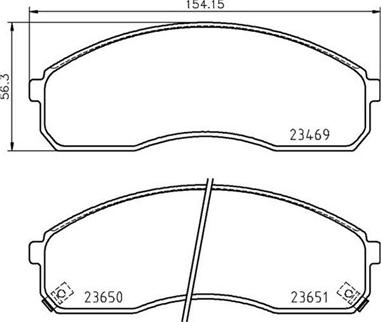 Magneti Marelli 363700430091 - Гальмівні колодки, дискові гальма autocars.com.ua