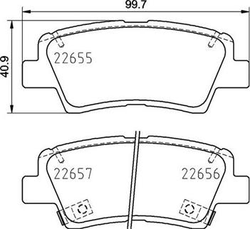 Magneti Marelli 363700430103 - Гальмівні колодки, дискові гальма autocars.com.ua