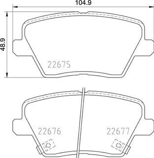 Magneti Marelli 363700430109 - Гальмівні колодки, дискові гальма autocars.com.ua