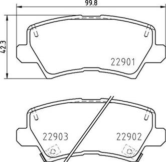 Magneti Marelli 363700430111 - Гальмівні колодки, дискові гальма autocars.com.ua