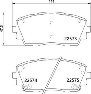 Magneti Marelli 363700430115 - Гальмівні колодки, дискові гальма autocars.com.ua