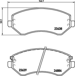 Magneti Marelli 363700437007 - Тормозные колодки, дисковые, комплект avtokuzovplus.com.ua