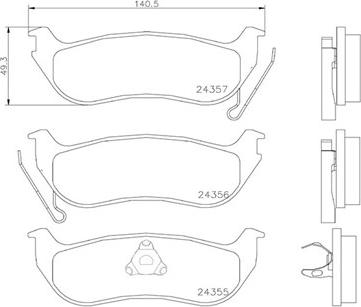 Magneti Marelli 363700437009 - Гальмівні колодки, дискові гальма autocars.com.ua