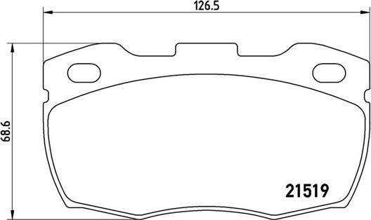 Magneti Marelli 363700444005 - Тормозные колодки, дисковые, комплект avtokuzovplus.com.ua