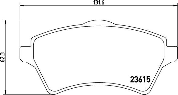 Magneti Marelli 363700444011 - Гальмівні колодки, дискові гальма autocars.com.ua