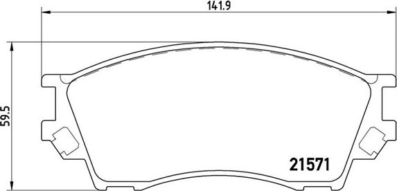 Magneti Marelli 363700449019 - Тормозные колодки, дисковые, комплект avtokuzovplus.com.ua