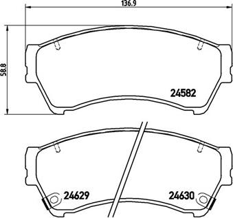 Magneti Marelli 363700449039 - Тормозные колодки, дисковые, комплект avtokuzovplus.com.ua