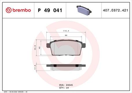 Magneti Marelli 363700449041 - Гальмівні колодки, дискові гальма autocars.com.ua