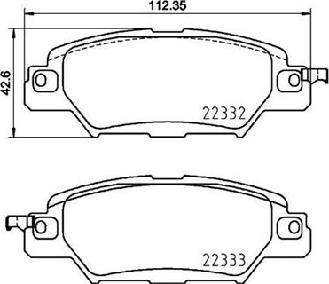 Magneti Marelli 363700449053 - Гальмівні колодки, дискові гальма autocars.com.ua