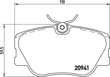 Magneti Marelli 363700450008 - Тормозные колодки, дисковые, комплект avtokuzovplus.com.ua