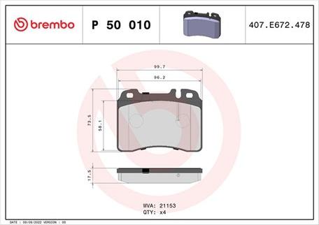 Magneti Marelli 363700450010 - Тормозные колодки, дисковые, комплект autodnr.net