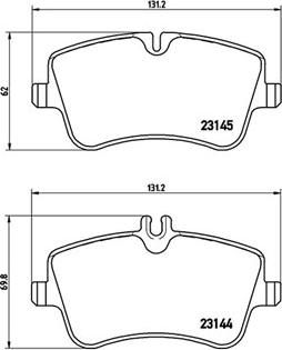 Magneti Marelli 363700450045 - Тормозные колодки, дисковые, комплект avtokuzovplus.com.ua