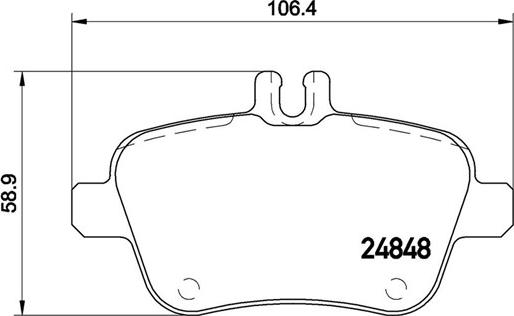 Magneti Marelli 363700450091 - Гальмівні колодки, дискові гальма autocars.com.ua