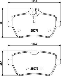 Magneti Marelli 363700450103 - Гальмівні колодки, дискові гальма autocars.com.ua