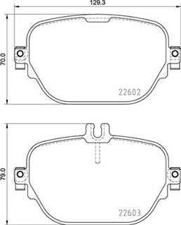 Beijing Benz (BBDC) A0004207703 - Гальмівні колодки, дискові гальма autocars.com.ua