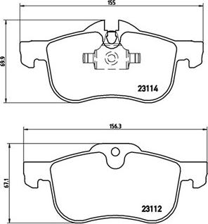 Magneti Marelli 363700452017 - Тормозные колодки, дисковые, комплект avtokuzovplus.com.ua