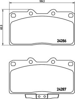 Magneti Marelli 363700454019 - Гальмівні колодки, дискові гальма autocars.com.ua