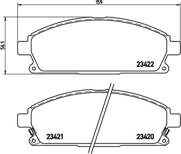 Magneti Marelli 363700456040 - Гальмівні колодки, дискові гальма autocars.com.ua