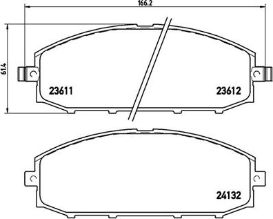 Magneti Marelli 363700456041 - Гальмівні колодки, дискові гальма autocars.com.ua