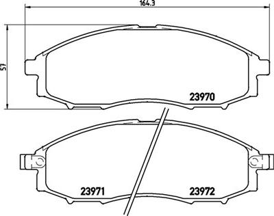 Magneti Marelli 363700456049 - Тормозные колодки, дисковые, комплект avtokuzovplus.com.ua