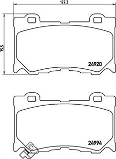 Magneti Marelli 363700456084 - Тормозные колодки, дисковые, комплект avtokuzovplus.com.ua