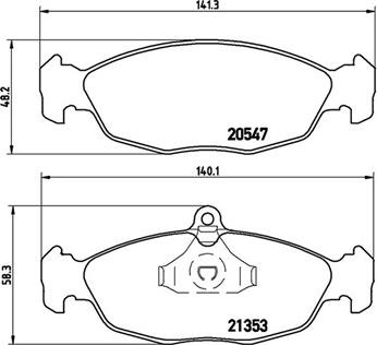 Magneti Marelli 363700459011 - Тормозные колодки, дисковые, комплект avtokuzovplus.com.ua