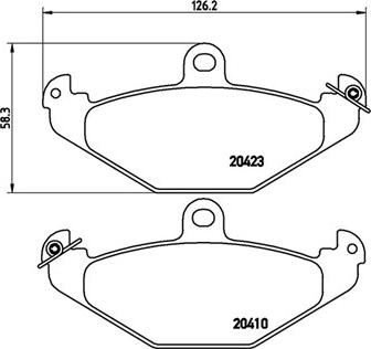 Magneti Marelli 363700459026 - Гальмівні колодки, дискові гальма autocars.com.ua