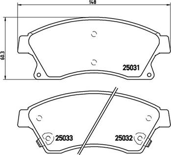 Magneti Marelli 363700459076 - Гальмівні колодки, дискові гальма autocars.com.ua