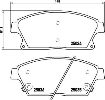 Magneti Marelli 363700459077 - Тормозные колодки, дисковые, комплект avtokuzovplus.com.ua