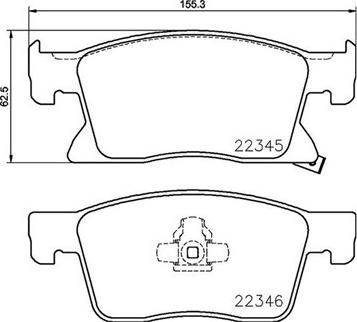 Magneti Marelli 363700459091 - Тормозные колодки, дисковые, комплект avtokuzovplus.com.ua