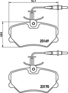 Magneti Marelli 363700461050 - Гальмівні колодки, дискові гальма autocars.com.ua