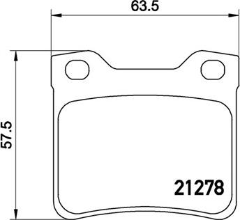 Magneti Marelli 363700461058 - Тормозные колодки, дисковые, комплект autodnr.net