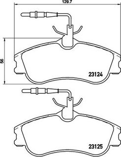 Magneti Marelli 363700461060 - Гальмівні колодки, дискові гальма autocars.com.ua