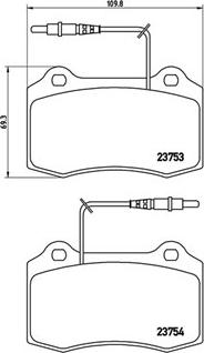 Magneti Marelli 363700461064 - Тормозные колодки, дисковые, комплект avtokuzovplus.com.ua