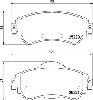 Magneti Marelli 363700461105 - Гальмівні колодки, дискові гальма autocars.com.ua