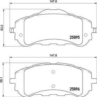 Magneti Marelli 363700461120 - Тормозные колодки, дисковые, комплект autodnr.net