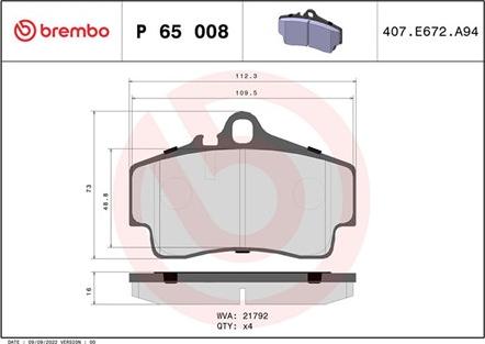 Magneti Marelli 363700465008 - Гальмівні колодки, дискові гальма autocars.com.ua