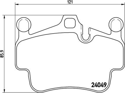 Magneti Marelli 363700465015 - Гальмівні колодки, дискові гальма autocars.com.ua