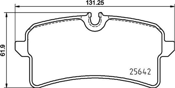 FTE 9005149 - Тормозные колодки, дисковые, комплект avtokuzovplus.com.ua