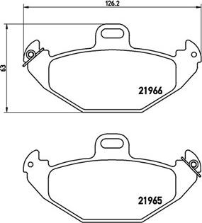 Magneti Marelli 363700468021 - Гальмівні колодки, дискові гальма autocars.com.ua